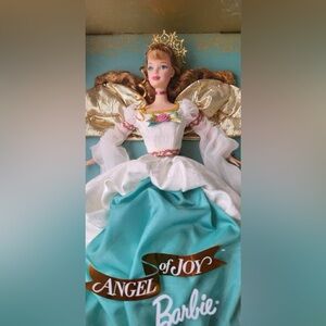 Barbie Angel of Joy Doll with Gold and White Dress